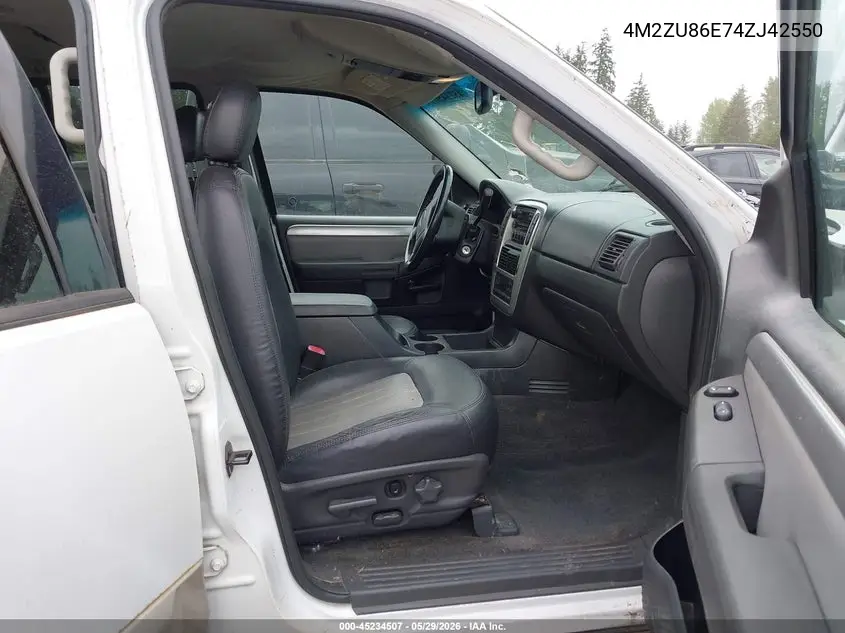 2004 Mercury Mountaineer VIN: 4M2ZU86E74ZJ42550 Lot: 45234507