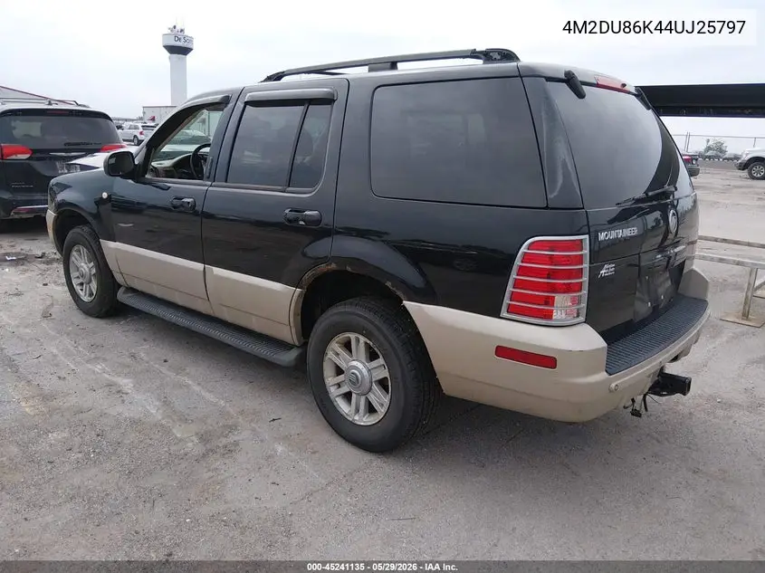 2004 Mercury Mountaineer VIN: 4M2DU86K44UJ25797 Lot: 45241135