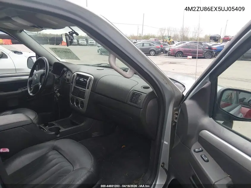 2005 Mercury Mountaineer VIN: 4M2ZU86EX5UJ05409 Lot: 44881203
