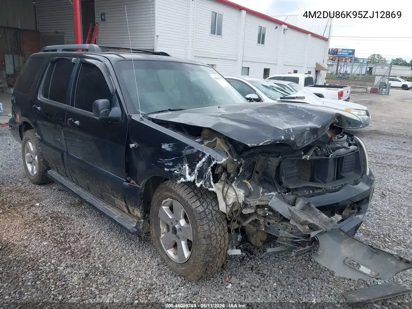 2005 Mercury Mountaineer VIN: 4M2DU86K95ZJ12869 Lot: 45089769