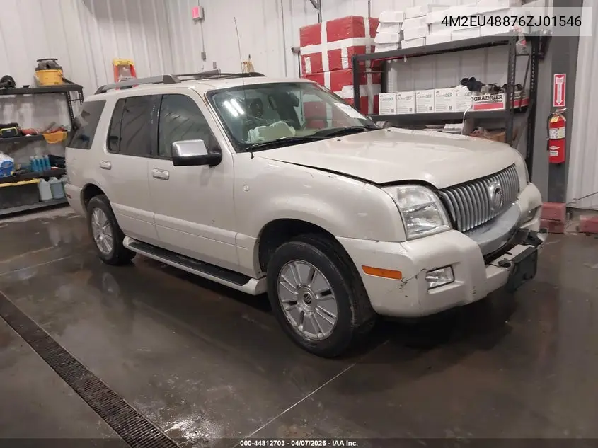 2006 Mercury Mountaineer Premier VIN: 4M2EU48876ZJ01546 Lot: 44812703