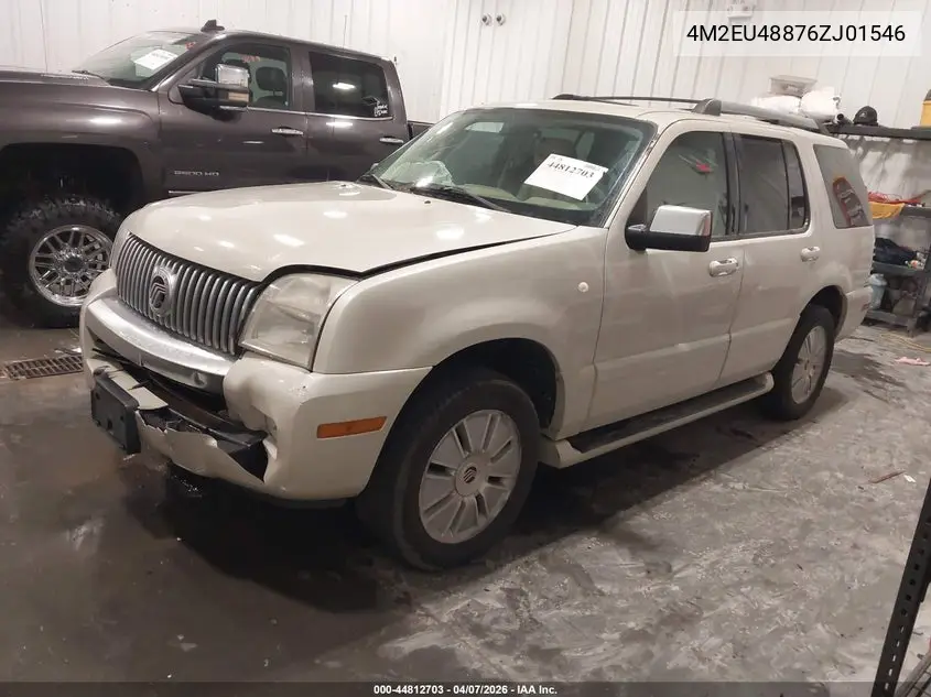 2006 Mercury Mountaineer Premier VIN: 4M2EU48876ZJ01546 Lot: 44812703