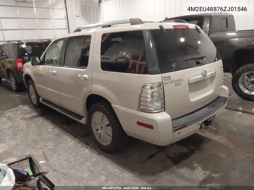 2006 Mercury Mountaineer Premier VIN: 4M2EU48876ZJ01546 Lot: 44812703