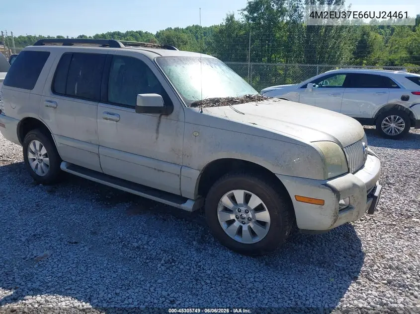 2006 Mercury Mountaineer Luxury VIN: 4M2EU37E66UJ24461 Lot: 45305749