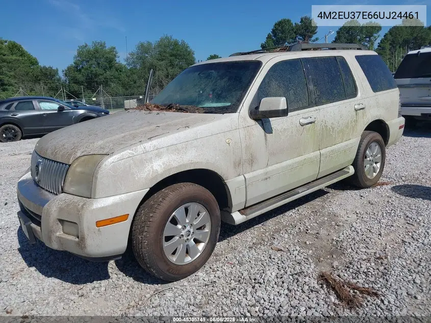 2006 Mercury Mountaineer Luxury VIN: 4M2EU37E66UJ24461 Lot: 45305749