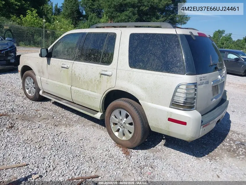 2006 Mercury Mountaineer Luxury VIN: 4M2EU37E66UJ24461 Lot: 45305749