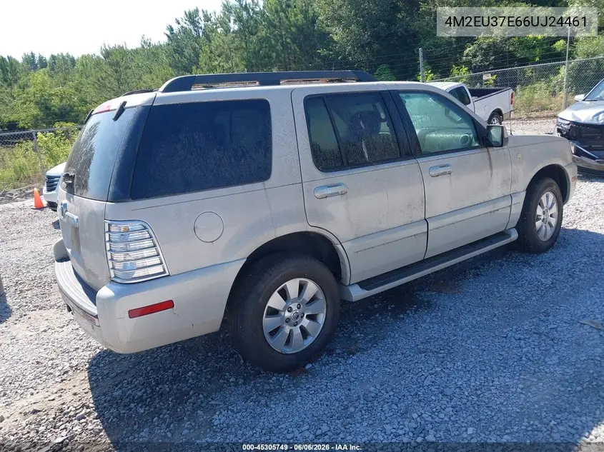 2006 Mercury Mountaineer Luxury VIN: 4M2EU37E66UJ24461 Lot: 45305749