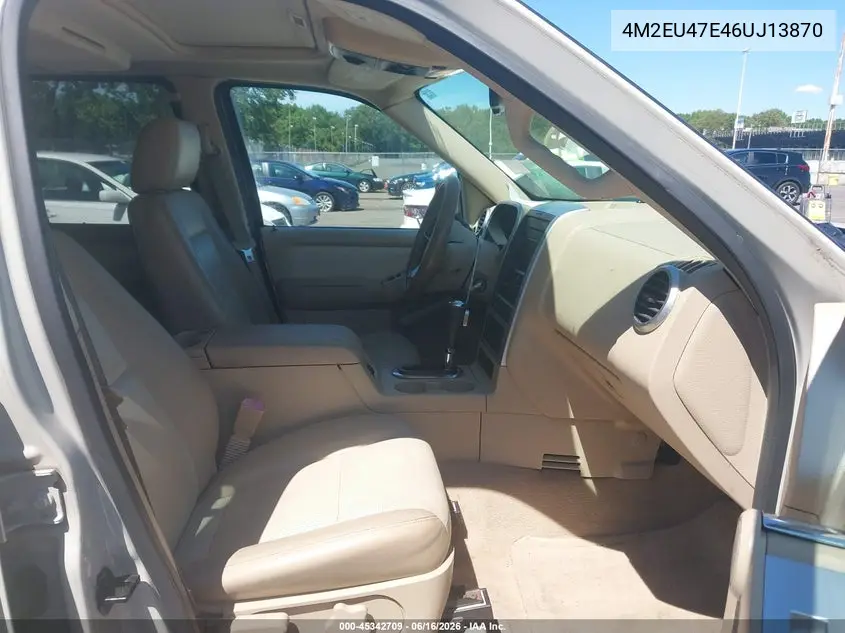 2006 Mercury Mountaineer Luxury VIN: 4M2EU47E46UJ13870 Lot: 45342709