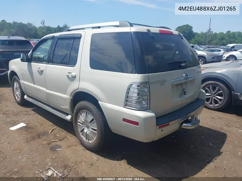 2006 Mercury Mountaineer Premier VIN: 4M2EU488X6ZJ01265 Lot: 45369521