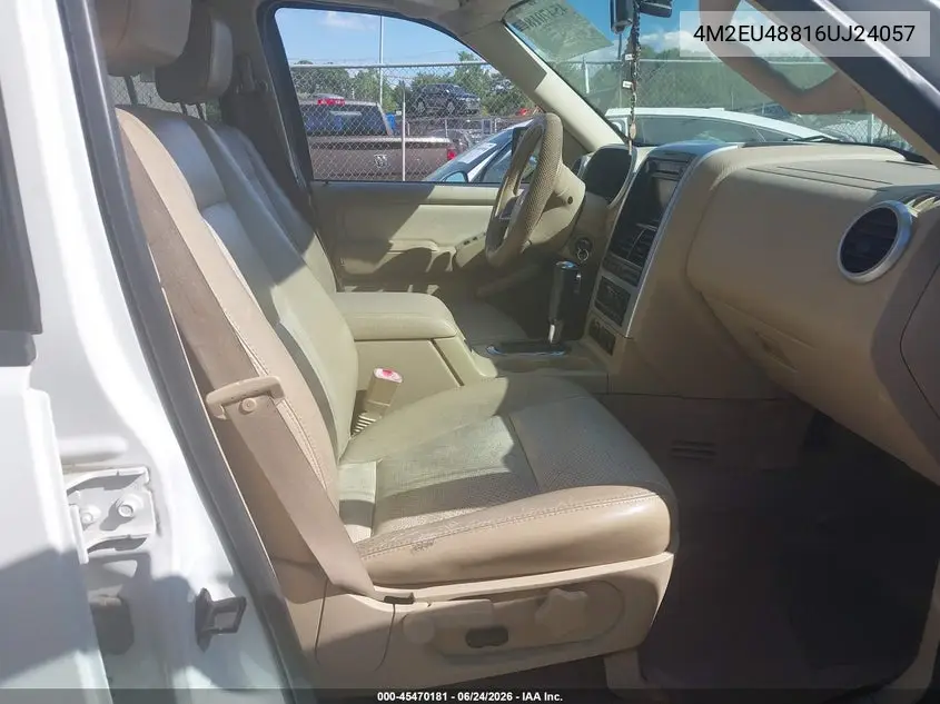 2006 Mercury Mountaineer Premier VIN: 4M2EU48816UJ24057 Lot: 45470181