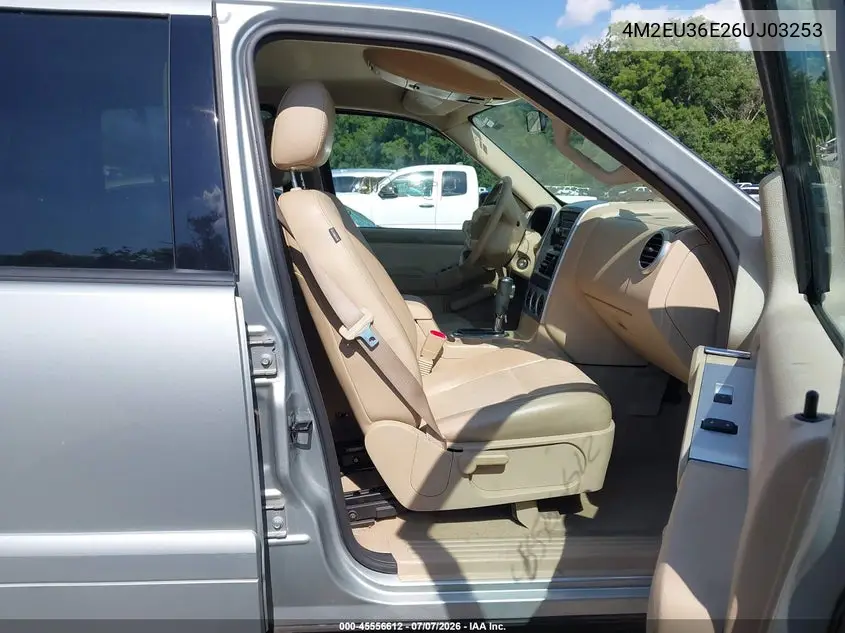 2006 Mercury Mountaineer Convenience VIN: 4M2EU36E26UJ03253 Lot: 45556612