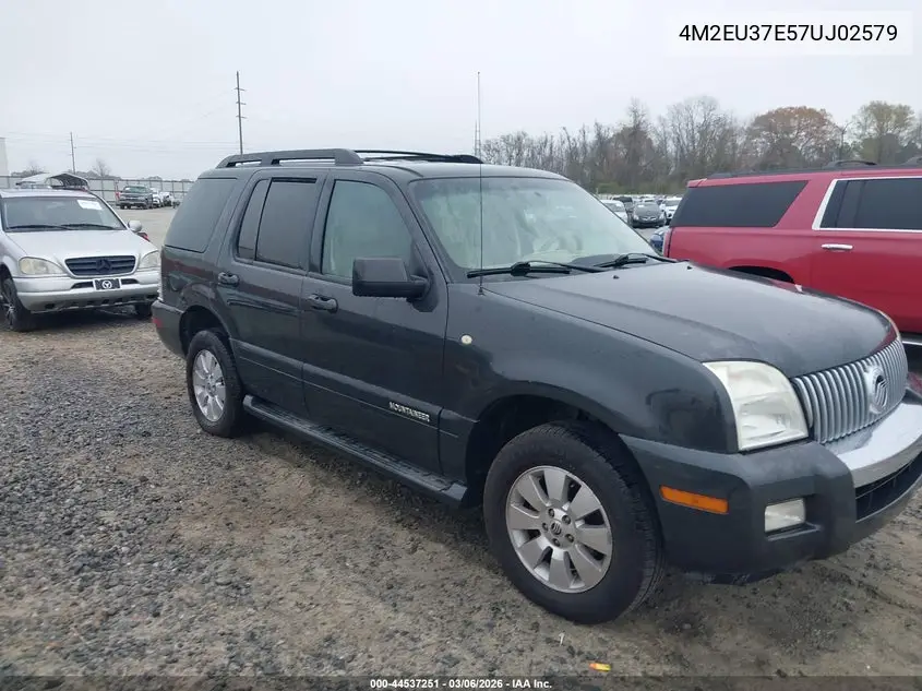 2007 Mercury Mountaineer VIN: 4M2EU37E57UJ02579 Lot: 44537251