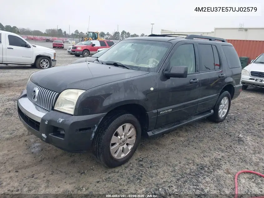 2007 Mercury Mountaineer VIN: 4M2EU37E57UJ02579 Lot: 44537251