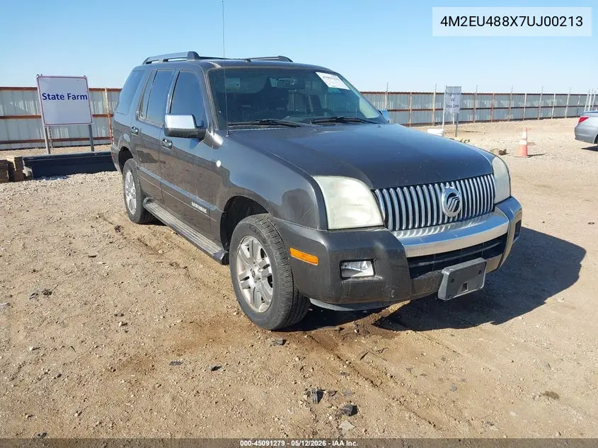 2007 Mercury Mountaineer Premier VIN: 4M2EU488X7UJ00213 Lot: 45091279