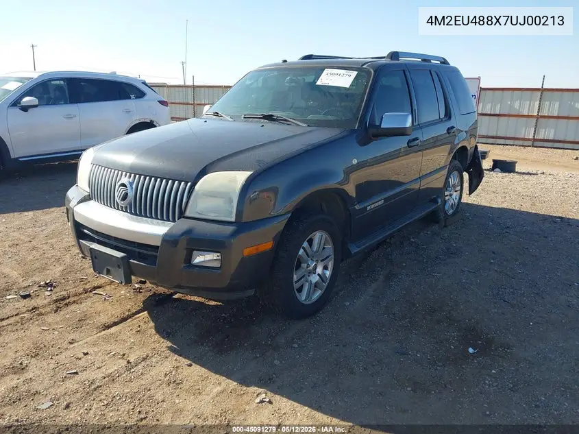 2007 Mercury Mountaineer Premier VIN: 4M2EU488X7UJ00213 Lot: 45091279
