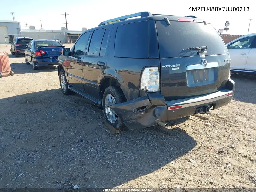 2007 Mercury Mountaineer Premier VIN: 4M2EU488X7UJ00213 Lot: 45091279
