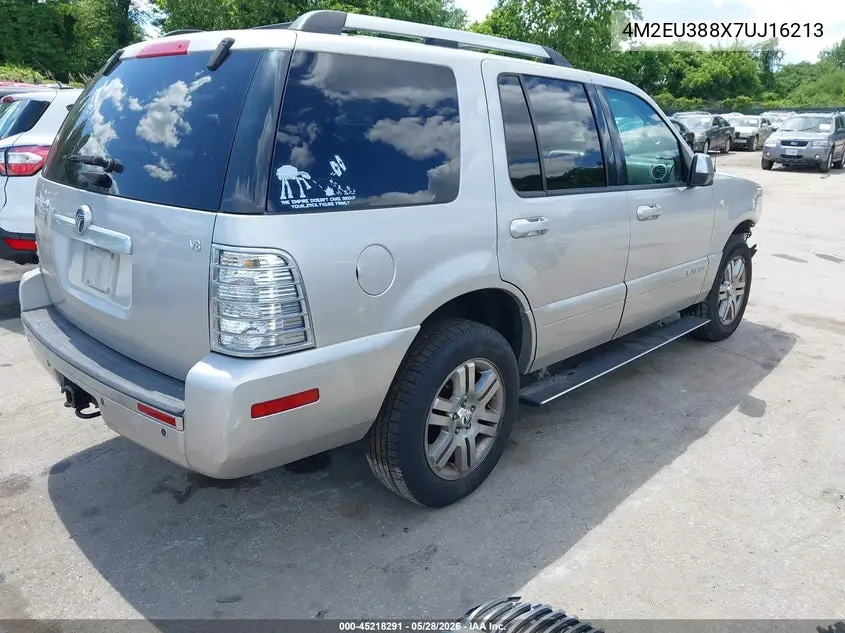 2007 Mercury Mountaineer Premier VIN: 4M2EU388X7UJ16213 Lot: 45218291
