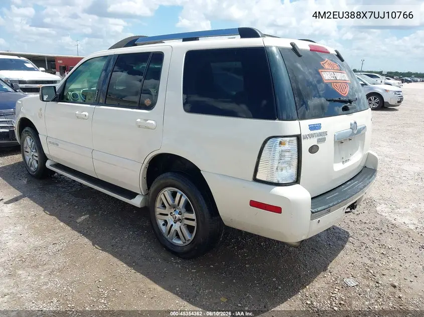 2007 Mercury Mountaineer Premier VIN: 4M2EU388X7UJ10766 Lot: 45354362