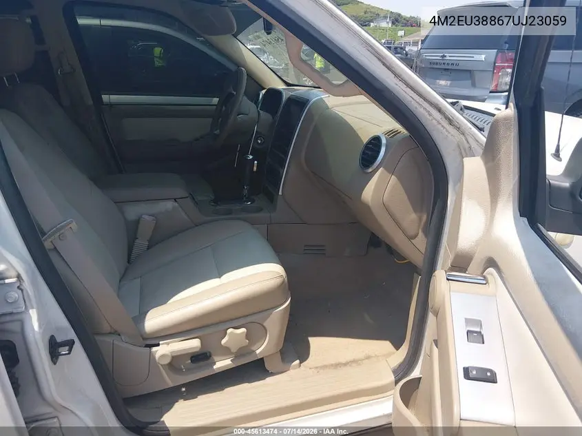 2007 Mercury Mountaineer Premier VIN: 4M2EU38867UJ23059 Lot: 45613474