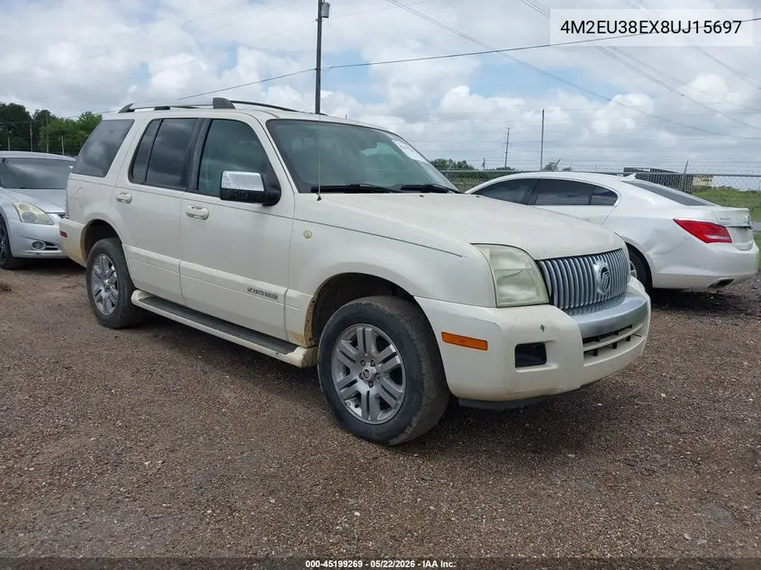 2008 Mercury Mountaineer Premier VIN: 4M2EU38EX8UJ15697 Lot: 45199269