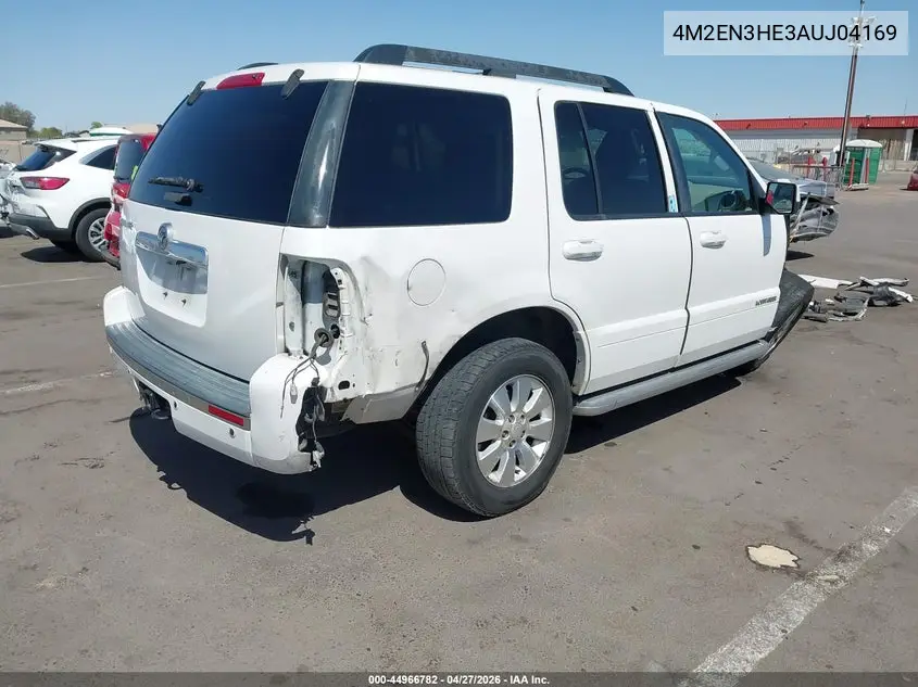 2010 Mercury Mountaineer VIN: 4M2EN3HE3AUJ04169 Lot: 44966782