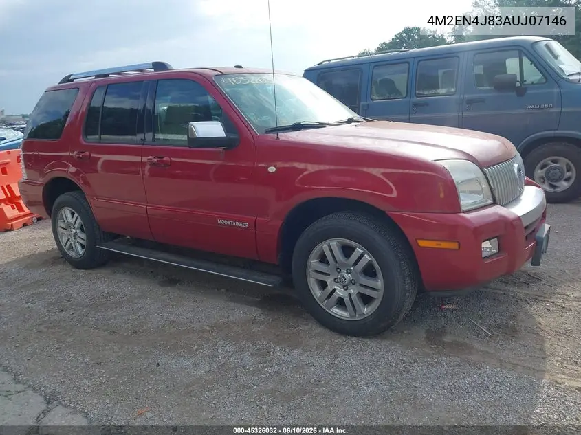 2010 Mercury Mountaineer Premier VIN: 4M2EN4J83AUJ07146 Lot: 45326032