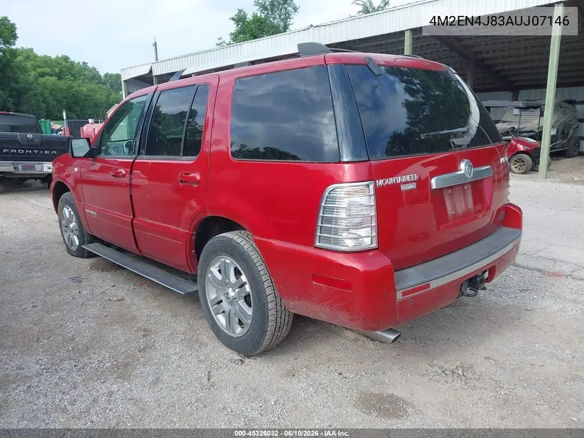 2010 Mercury Mountaineer Premier VIN: 4M2EN4J83AUJ07146 Lot: 45326032