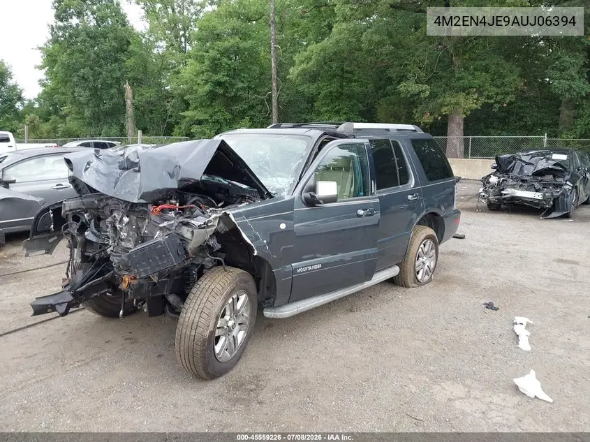2010 Mercury Mountaineer Premier VIN: 4M2EN4JE9AUJ06394 Lot: 45559226