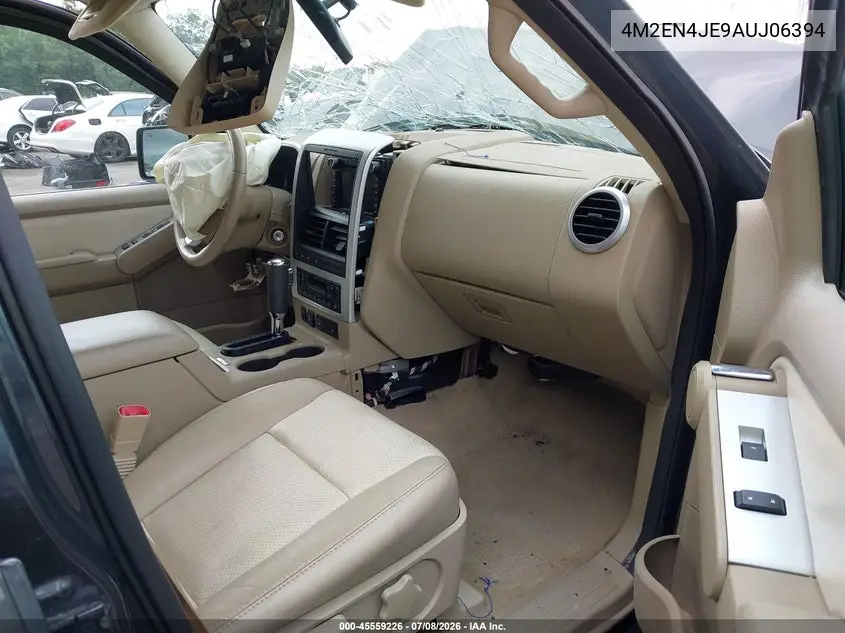 2010 Mercury Mountaineer Premier VIN: 4M2EN4JE9AUJ06394 Lot: 45559226