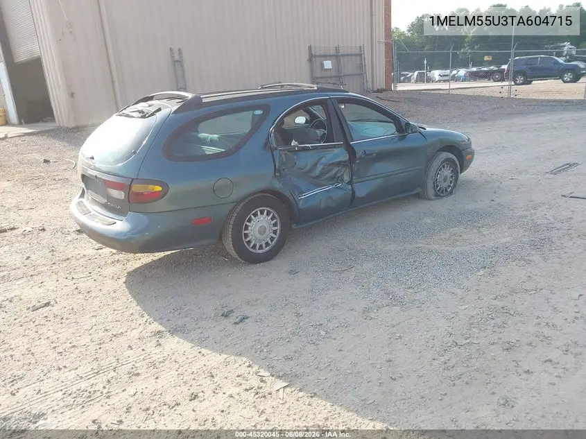 1996 Mercury Sable Gs VIN: 1MELM55U3TA604715 Lot: 45320045