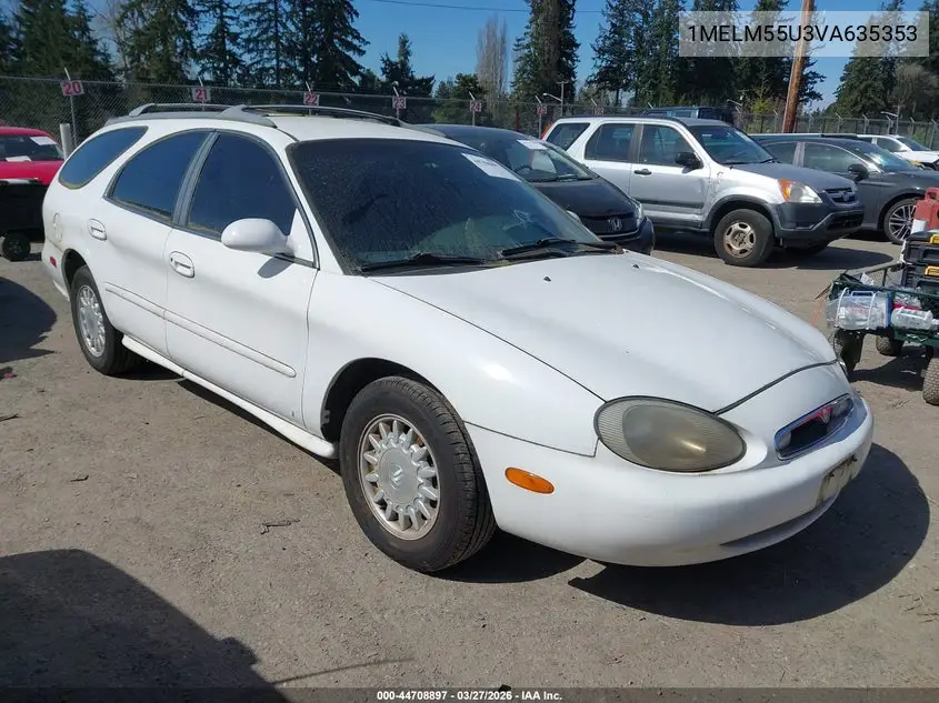 1997 Mercury Sable Gs VIN: 1MELM55U3VA635353 Lot: 44708897