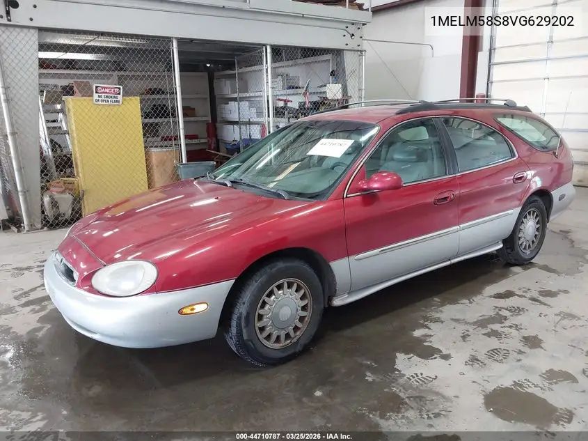 1997 Mercury Sable Ls VIN: 1MELM58S8VG629202 Lot: 44710787