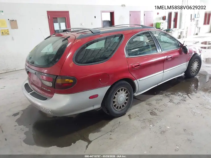 1997 Mercury Sable Ls VIN: 1MELM58S8VG629202 Lot: 44710787