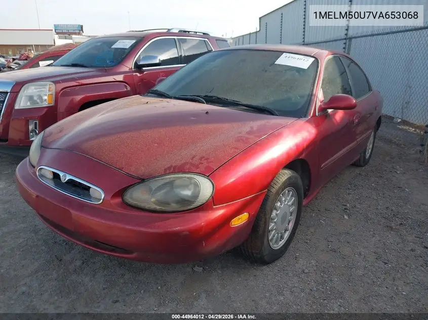 1997 Mercury Sable Gs VIN: 1MELM50U7VA653068 Lot: 44964012