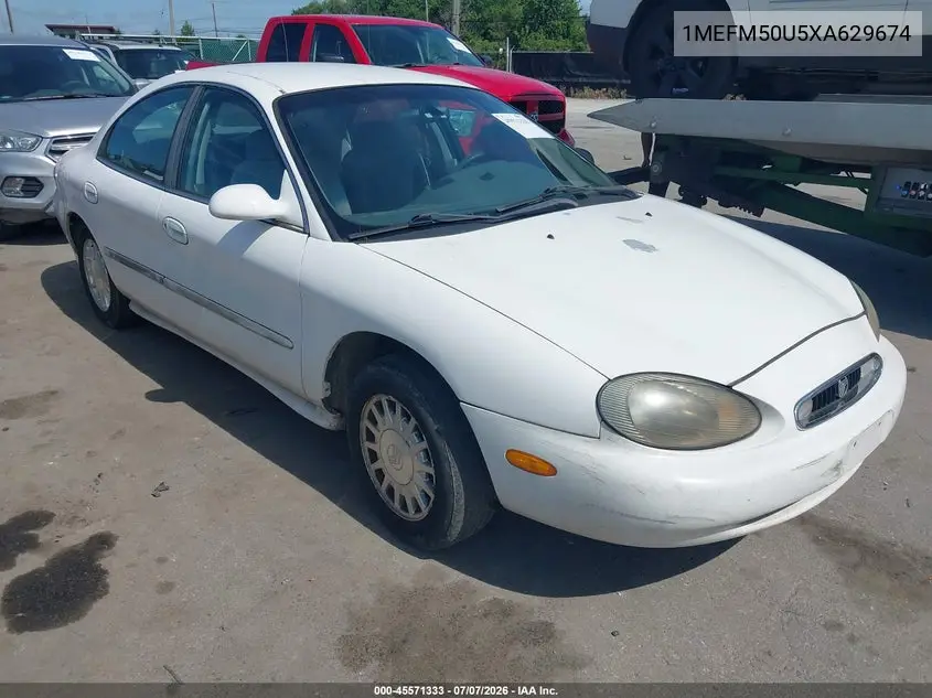 1999 Mercury Sable Gs VIN: 1MEFM50U5XA629674 Lot: 45571333