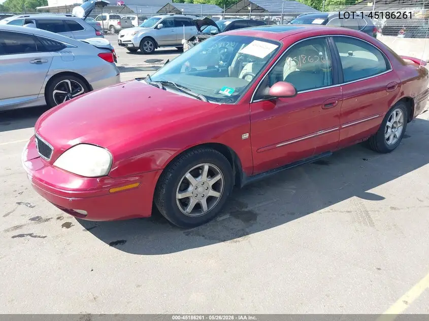 2001 Mercury Sable Ls Premium VIN: 1MEFM55S71A651982 Lot: 45186261