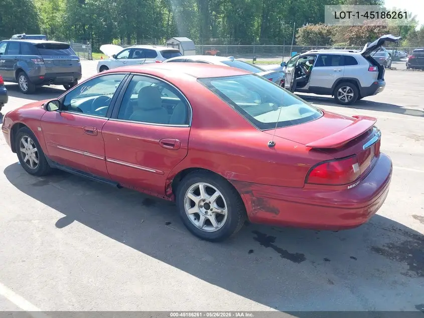 2001 Mercury Sable Ls Premium VIN: 1MEFM55S71A651982 Lot: 45186261