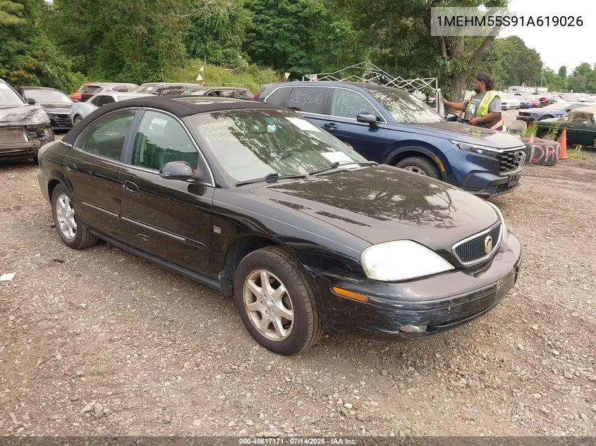 2001 Mercury Sable Ls Premium VIN: 1MEHM55S91A619026 Lot: 45617171