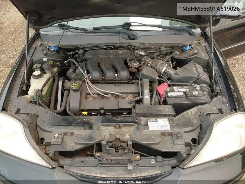 2001 Mercury Sable Ls Premium VIN: 1MEHM55S91A619026 Lot: 45617171