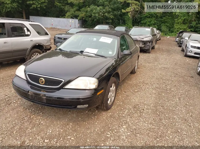 2001 Mercury Sable Ls Premium VIN: 1MEHM55S91A619026 Lot: 45617171
