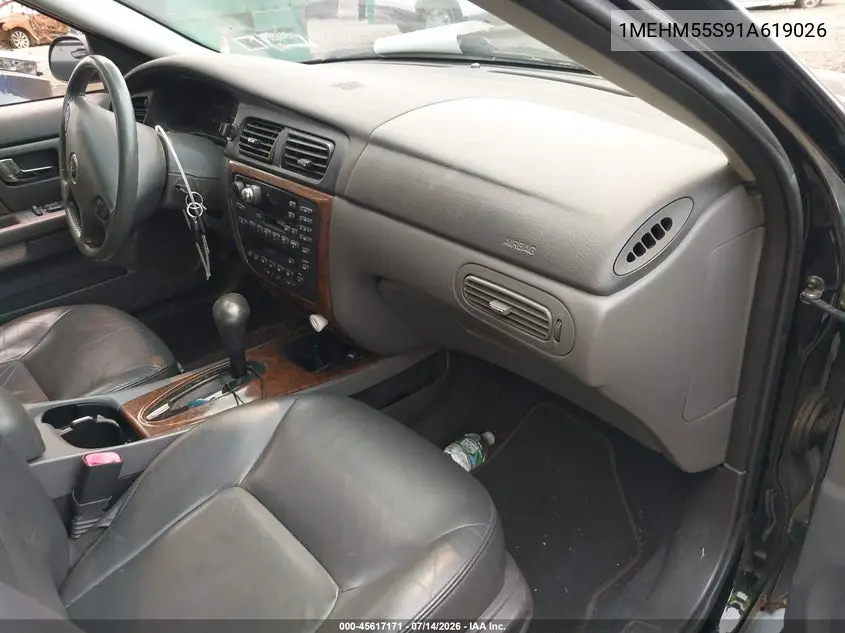 2001 Mercury Sable Ls Premium VIN: 1MEHM55S91A619026 Lot: 45617171