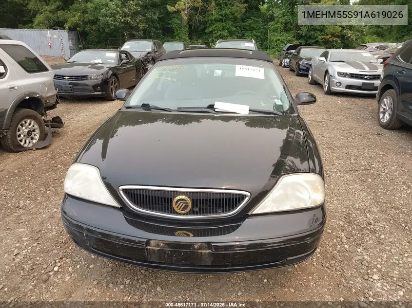 2001 Mercury Sable Ls Premium VIN: 1MEHM55S91A619026 Lot: 45617171