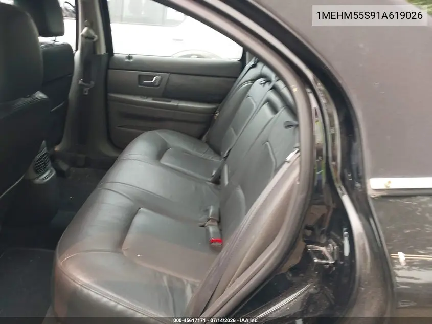 2001 Mercury Sable Ls Premium VIN: 1MEHM55S91A619026 Lot: 45617171