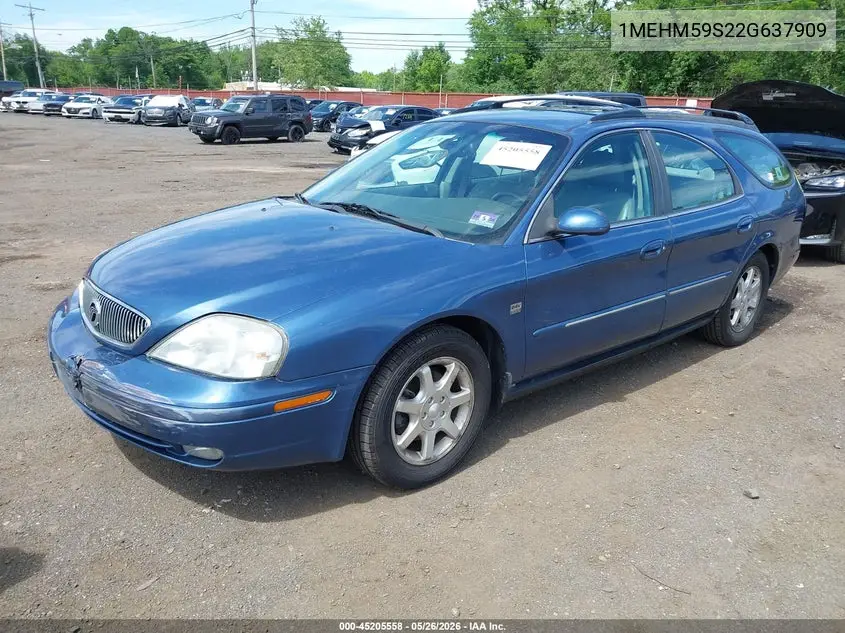 2002 Mercury Sable Ls Premium VIN: 1MEHM59S22G637909 Lot: 45205558