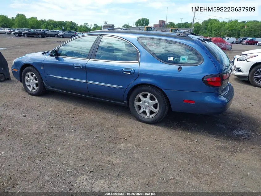 2002 Mercury Sable Ls Premium VIN: 1MEHM59S22G637909 Lot: 45205558