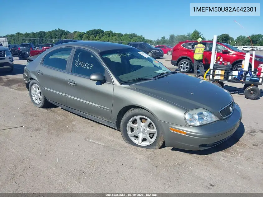 2002 Mercury Sable Gs VIN: 1MEFM50U82A642301 Lot: 45342567