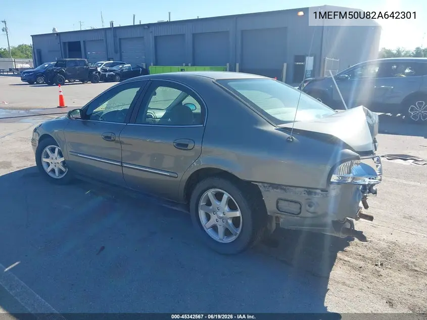 2002 Mercury Sable Gs VIN: 1MEFM50U82A642301 Lot: 45342567
