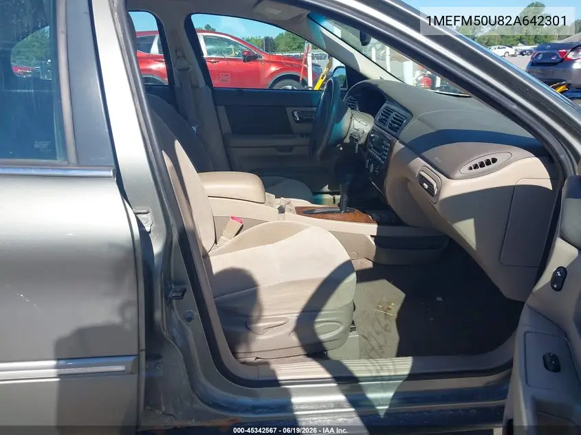 2002 Mercury Sable Gs VIN: 1MEFM50U82A642301 Lot: 45342567