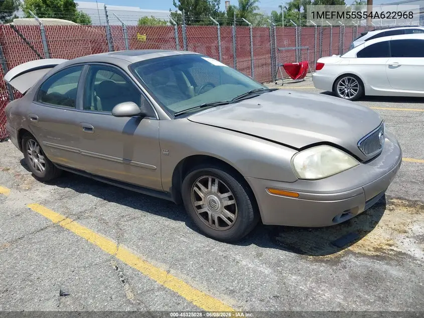 2004 Mercury Sable Ls Premium VIN: 1MEFM55S54A622968 Lot: 45325028