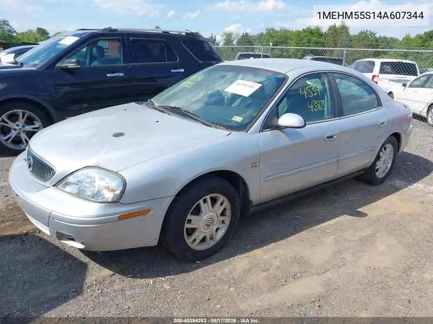 2004 Mercury Sable Ls Premium VIN: 1MEHM55S14A607344 Lot: 45394383